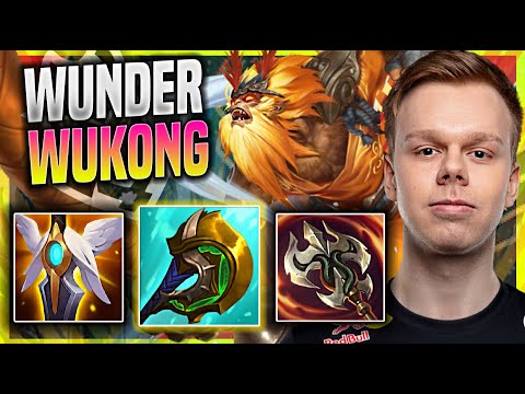 WUNDER TRIES SOME WUKONG WITH DIVINE SUNDERER! - G2 Wunder Plays Wukong TOP vs Camille! | Season 11