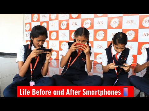 LIFE BEFORE AND AFTER SMARTPHONES | RR International School CBSE | Mobile Awareness Drama | Grade 11