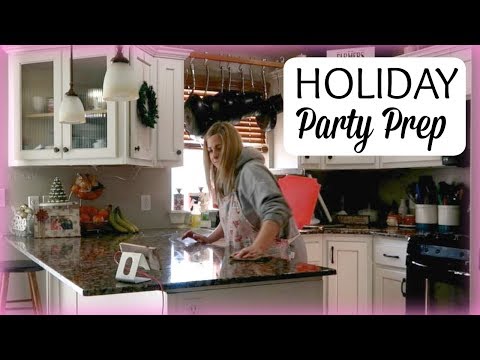 HOLIDAY PARTY PREP// THIS HOUSEWIFE LIFE