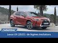 Essai - Lexus UX (2023) : restylage intérieur