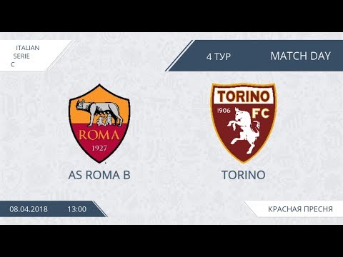 AFL18.  Italy. Serie C.  Day 4.  AS Roma B - Torino.