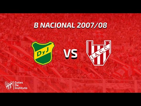 Defensa y Justicia  2-1 INSTITUTO | Fecha 16 | B Nacional 2007/08 | golesdeinstituto