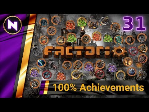 Factorio 100% Achievements #31 IRON SORTED FOR NOW