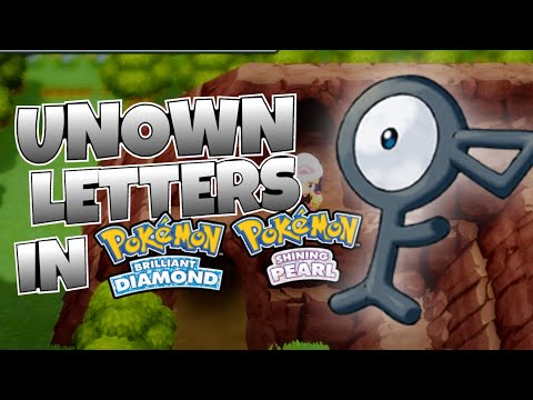 How to get all Unown Letter Forms in BDSP