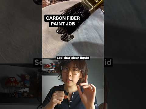 Is this Carbon Fiber Paint real?