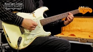 Video thumbnail for Fender Custom Shop 1962 Heavy Relic Stratocaster Electric Guitar by Musician's Friend