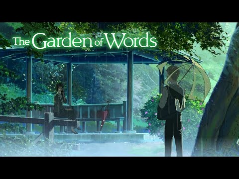 The Garden of Words (言の葉の庭) | 3 Hours of Rain Sounds to Sleep, Study, and Relax