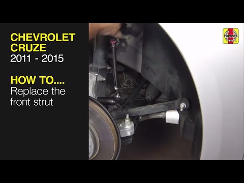 How to Replace the front strut on the Chevrolet Cruze 2011 to 2015