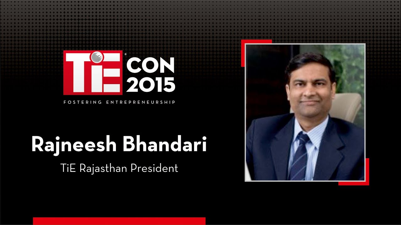 TiEcon Patna 2015 - Rajneesh Bhandari