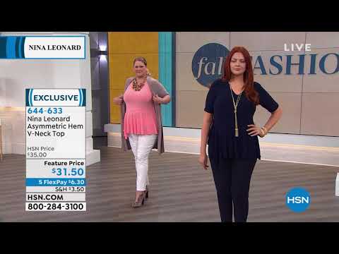 HSN | Nina Leonard Fashions 09.19.2019 - 08 AM