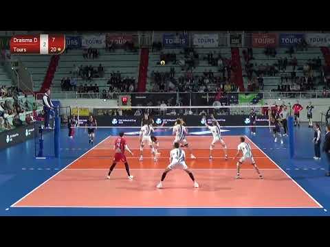 Shortened Game Video Jeffrey Klok: Tours VB (FR) - Draisma Dynamo (NL) CEV Cup