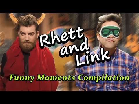 Some Funny Moments of Rhett and Link - GMM Funny Compilations