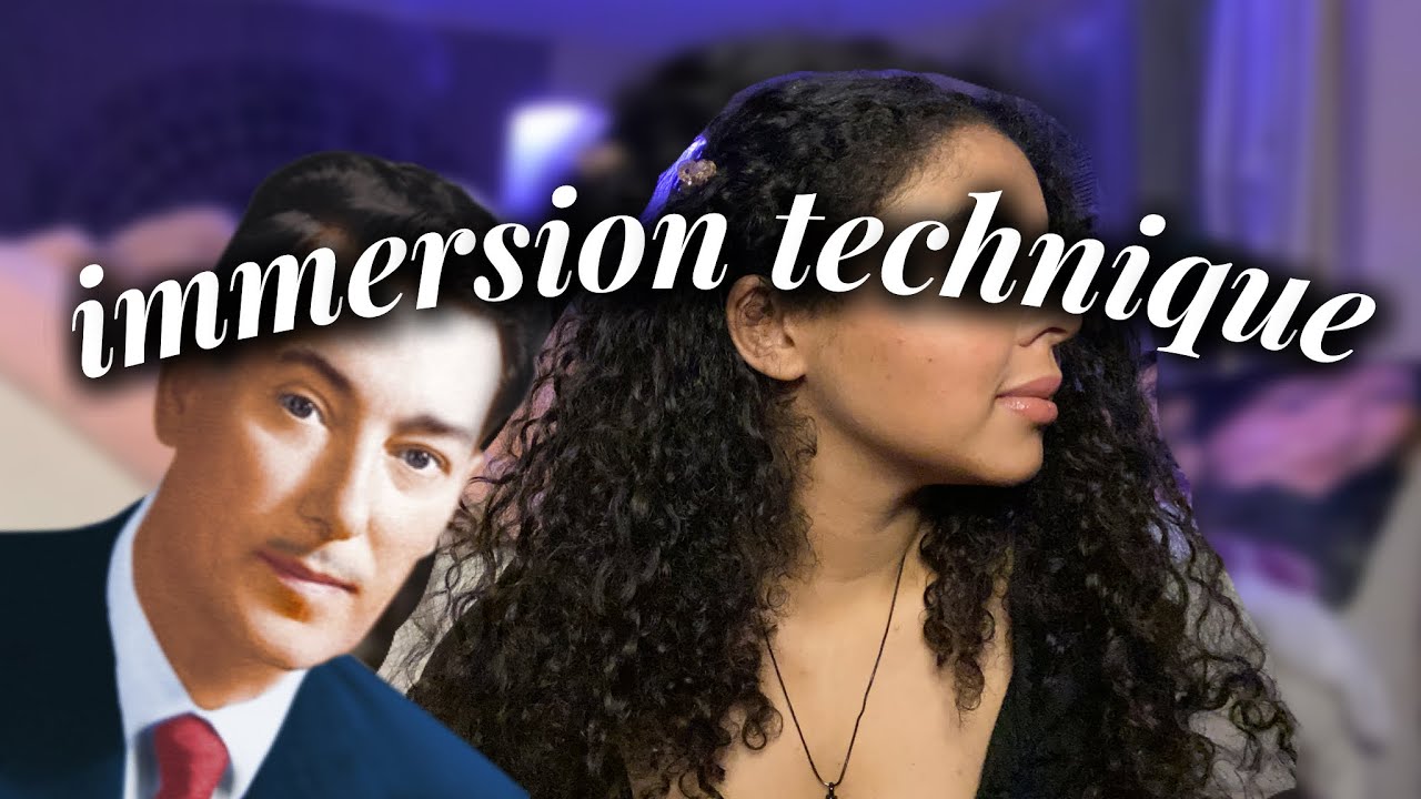 if you can't visualize, try immersion instead