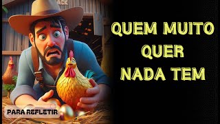 Manuel e a Galinha de Ovos de Ouro - Uma Reflexão Poderosa!