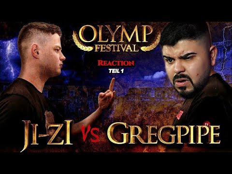 Dieses Battle ist LEGENDÄR!! 😳🔥 JIZI vs GREGPIPE - OLYMP Festival | Reaction (Teil1)