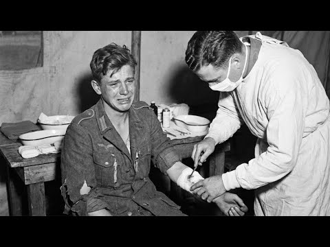 "Your Wound Is Infected…" — German POW Broke Down When American Surgeon Cleaned His Shrapnel Injury