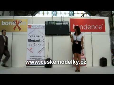 Módní přehlídka na veletrhu Bonexpo