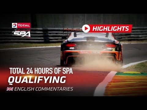 トータル24時間 スパ 公式予選ハイライト映像