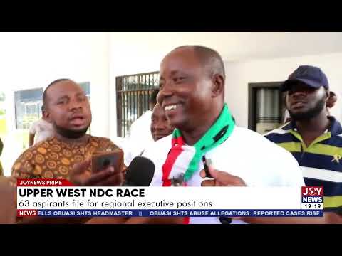 Upper West NDC race: 63 aspirants file for regional executive positions.