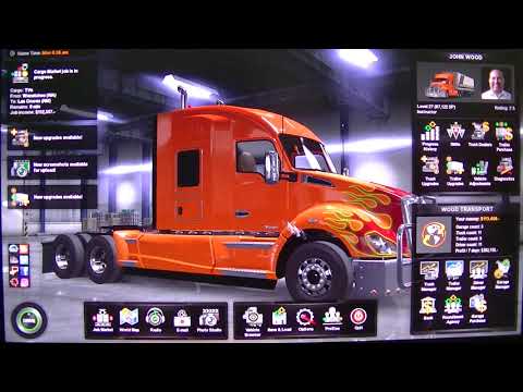 MongoTV_3736 - Mongo Games - American Truck Simulator - Part 317 - Wood Transport