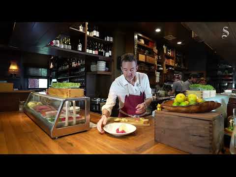 How to make the best sashimi: Uchi restaurant chef Tyson Cole combines tuna, apple and goat cheese