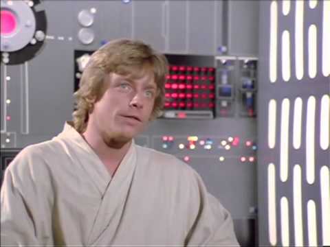 Mark Hamill interview on set of Star Wars