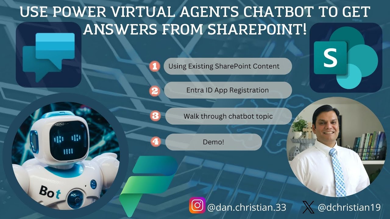 Use Power Virtual Agents Chatbot to get Answers From SharePoint!