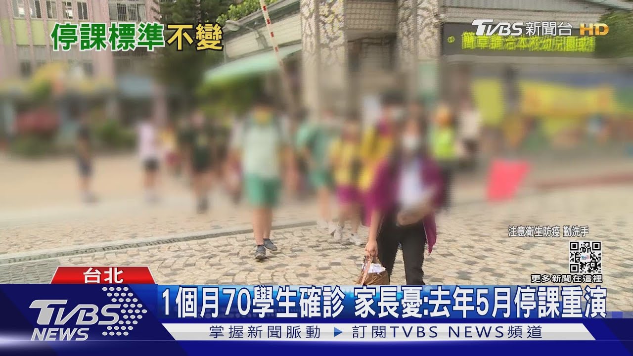 1個月70學生確診　家長憂：去年5月停課重演