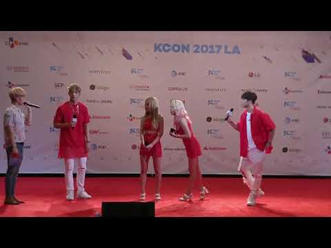 170820 K.A.R.D interview and games at KCON LA 2017