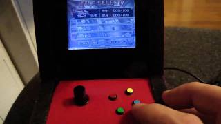 Gameboy Advance SP Mini Arcade Mod Update 90% Done