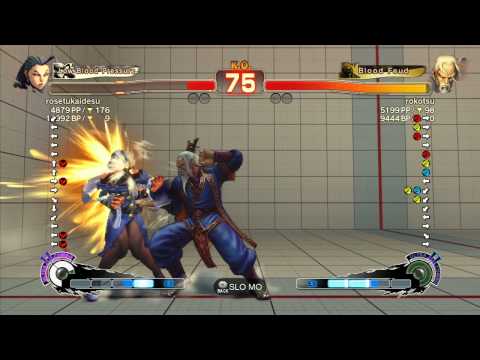 rosetukaidesu (Rose) vs rokotsu (Gen) - SSF4 Arcade Edition Xbox Live Ranked Match
