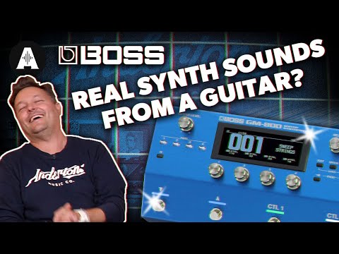 New Boss GM-800 - The Ultimate Guitar Synth Pedal!
