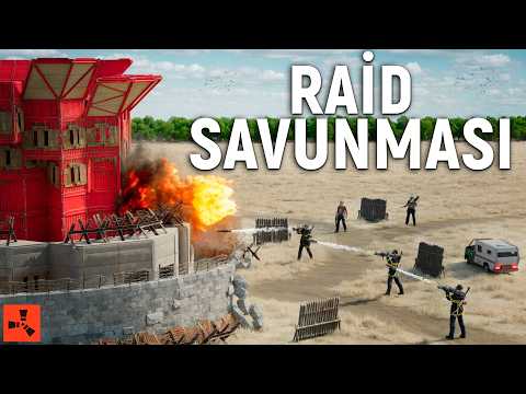 48 SAAT BOYUNCA RESMİ KLAN SUNUCUSUNDA KAÇ KERE RAİD SAVUNABİLİRSİN? I Rust Türkçe