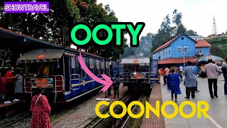 Ooty to Coonoor Toy Train scenic visuals. | Nilgiri mountain Railway| 4K