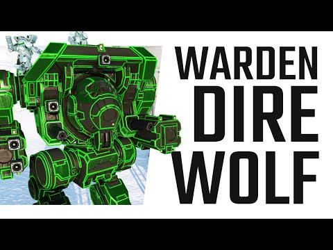 The Warden Dire Wolf - Mechwarrior Online The Daily Dose 1449