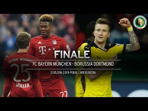 DFB Pokal-Finale Fc Bayern München - Borussia Dortmund 21.05.2016 // OMG BEST FINALE EVER?