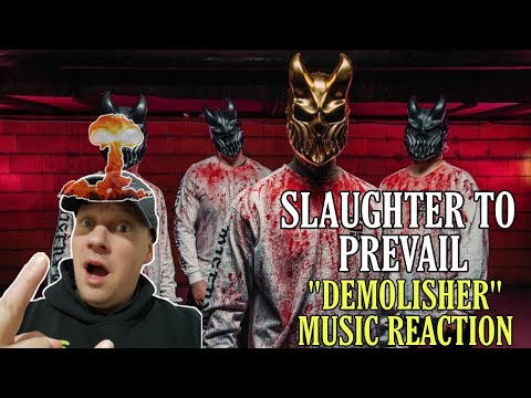 HOLY SH*T !!! FIRST TIME HEARING  Slaughter To Prevail Reaction - DEMOLISHER