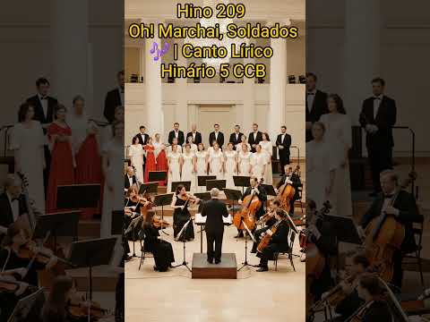 Hino 209 – Oh! Marchai, Soldados 🎶 | Canto Lírico | Hinário 5 CCB