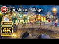 CHRISTMAS VILLAGE 4K 1 Hour Of Christmas Joy Enchanting Music