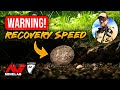 Minelab Manticore WARNING Recovery Speed Settings