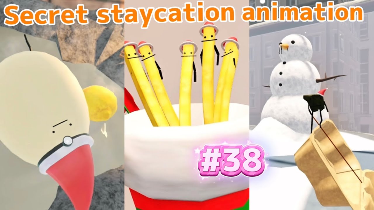 【ひみつのおるすばん】可愛い食べ物達【アニメ】#38