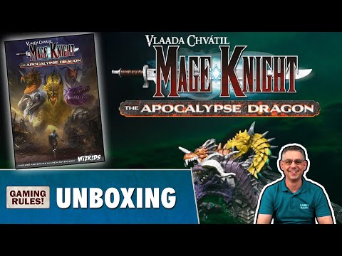 Mage Knight: Apocalypse Dragon - Unboxing video