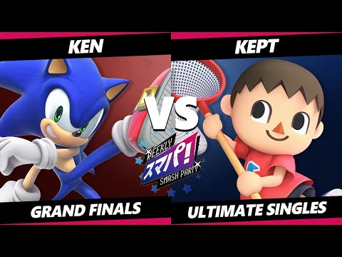 Sumapa 61 GRAND FINALS - KEN (Sonic) Vs. kept (Diddy Kong) SSBU Ultimate Tournament