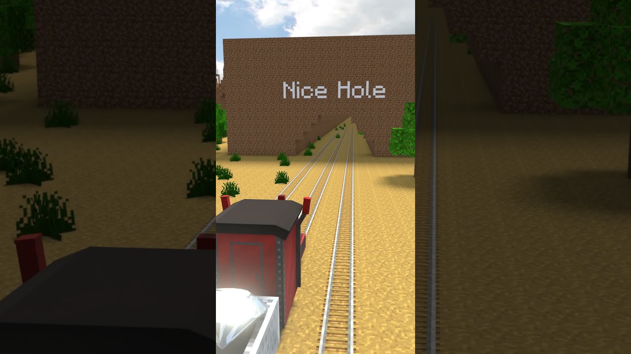 Choo-Choo Charles Enters The Magic Hole | Minecraft Animation #shorts