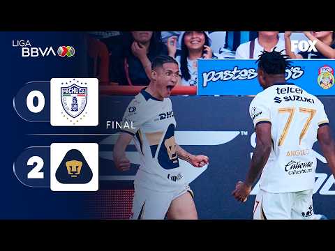 PACHUCA 0-2 PUMAS | RESUMEN | LIGA MX | CLAUSURA 2026 | JORNADA 17