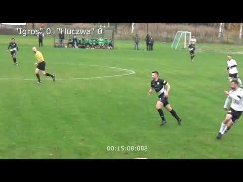 Mecz "Igros" Krasnobród  - "Huczwa" Tyszowce. 11.11.2022 r.
