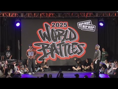 (L)Berry Groove (USA) vs (R)The Crown (USA) | Top 8 | 2025 1vs1 All Styles World Battles