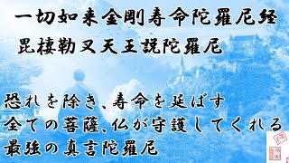 一切如来金剛寿命陀羅尼経　毘棲勒叉天王説陀羅尼　すべての仏と菩薩が加護してくれる最強の真言陀羅尼６篇の内の一つ　多くの人々に施すと大きな功徳が得られる真言唱えて免疫力向上　JAPAN　PRAY
