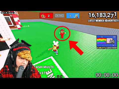 DUELING SAMMY IN STEAL A BRAINROT!!