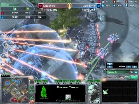Starcraft II; LiquidTyler v ONEshield. PvT on Metalopolis; Part 2